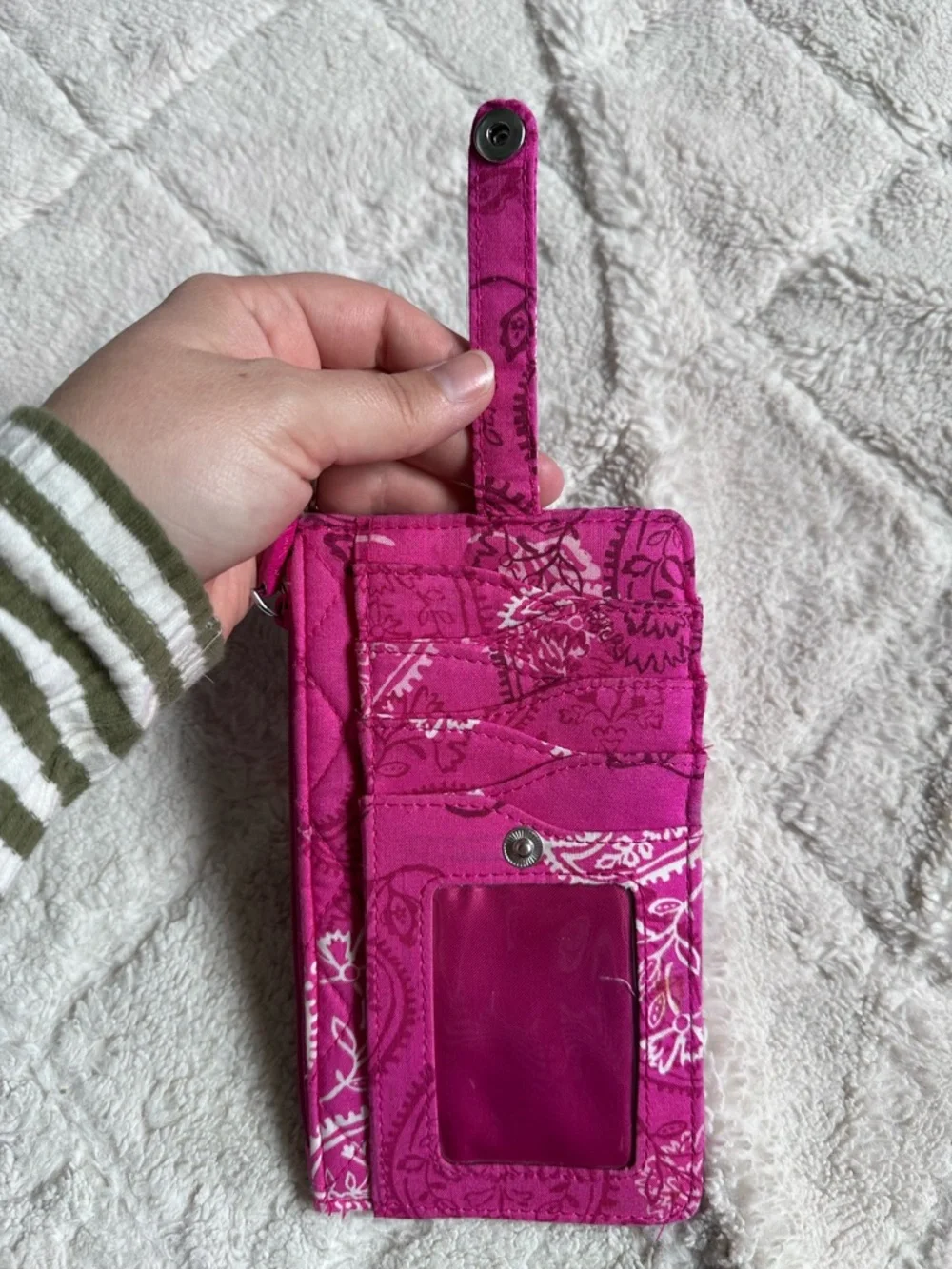 Vera Bradley | Paisley Pink The Ultimate Card Case - Picture 10 of 10